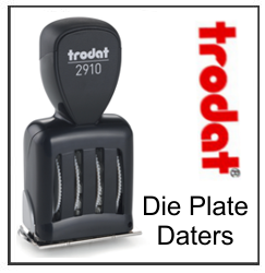 Trodat Die Plate Daters