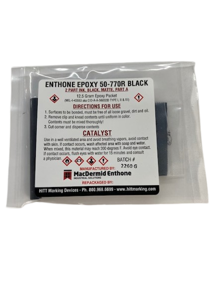 Enthone 50-770R Flat Black Non-Conductive Flat Black