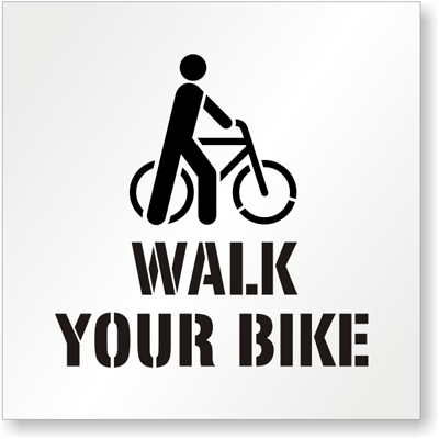 walk your bike