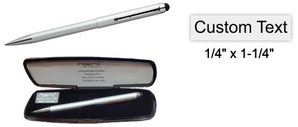 Heri Silver Stamping Pen w/Case