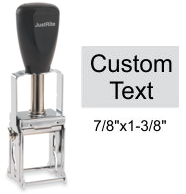 Justrite Plain Self-Inking 31-PL Stamp