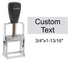 Justrite Plain Self-Inking 32-PL Stamp