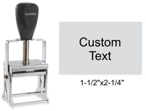 Justrite Plain Self-Inking 51-PL Stamp