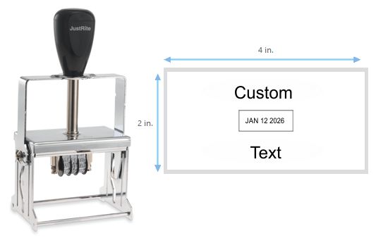 Justrite 94 FB Self-Inking Dater
Self Inking 94FB Dater